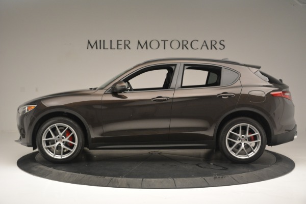 New 2018 Alfa Romeo Stelvio Ti Sport Q4 for sale Sold at Bugatti of Greenwich in Greenwich CT 06830 3