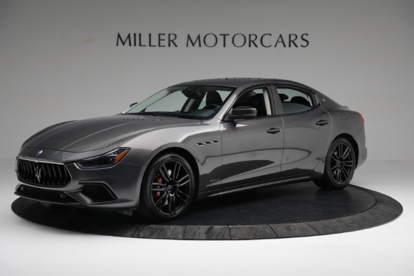 Used 2018 Maserati Ghibli SQ4 GranSport Nerissimo for sale Sold at Bugatti of Greenwich in Greenwich CT 06830 2