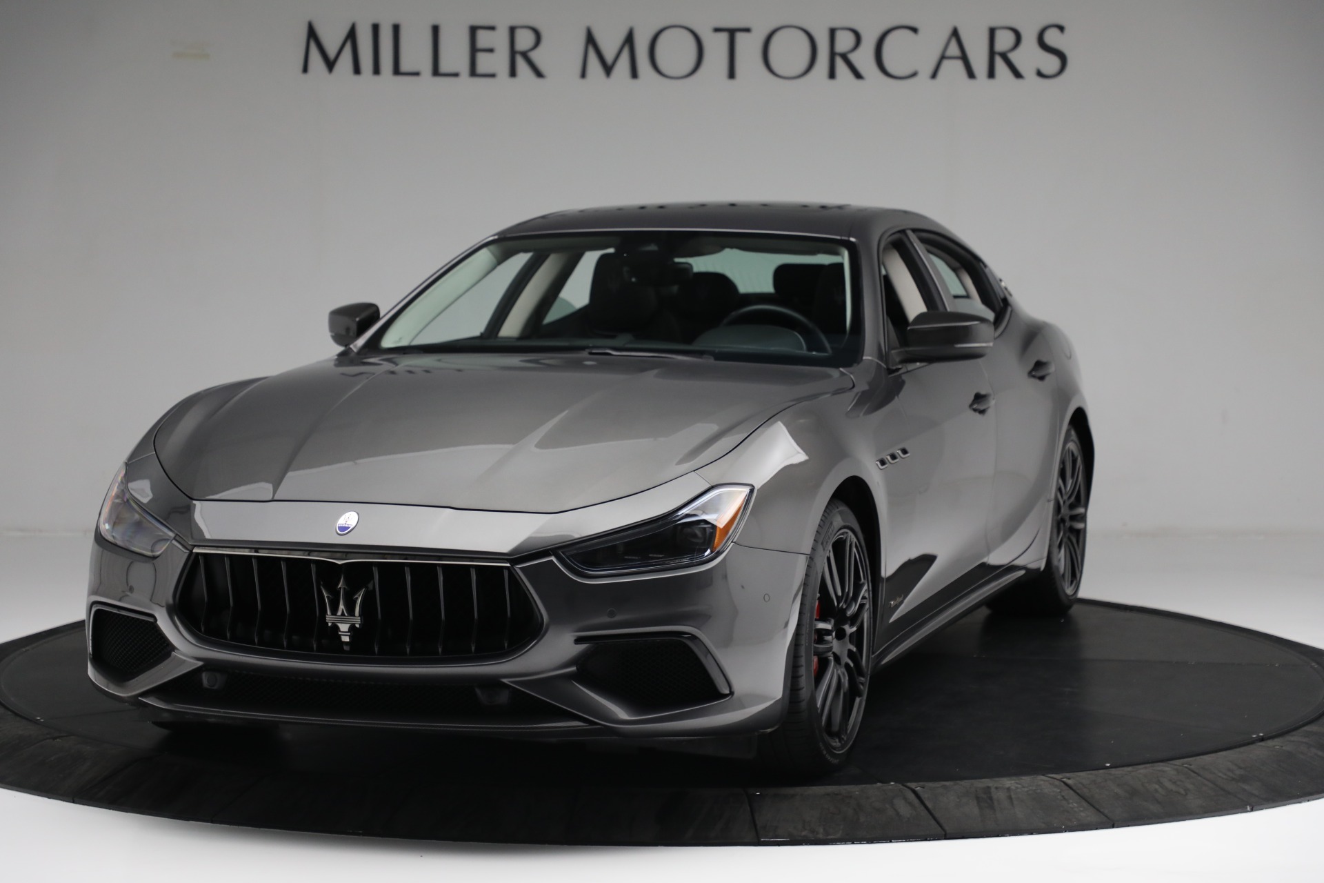 Used 2018 Maserati Ghibli SQ4 GranSport Nerissimo for sale Sold at Bugatti of Greenwich in Greenwich CT 06830 1