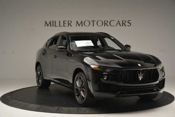 New 2018 Maserati Levante S Q4 GranSport Nerissimo for sale Sold at Bugatti of Greenwich in Greenwich CT 06830 11