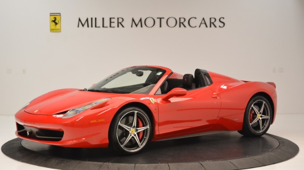 Used 2015 Ferrari 458 Spider for sale Sold at Bugatti of Greenwich in Greenwich CT 06830 2