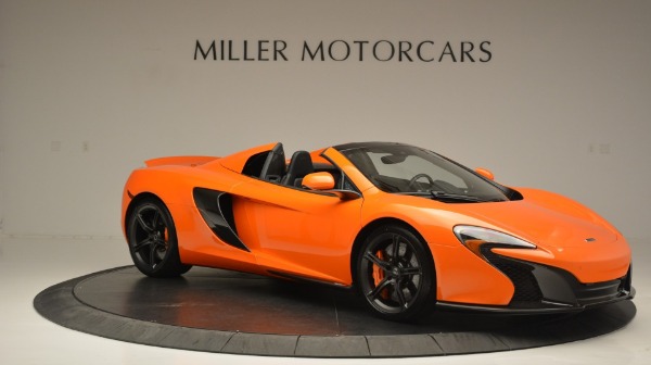 Used 2015 McLaren 650S Spider Convertible for sale Sold at Bugatti of Greenwich in Greenwich CT 06830 10