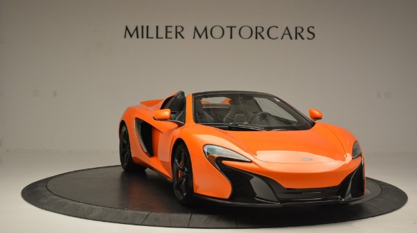 Used 2015 McLaren 650S Spider Convertible for sale Sold at Bugatti of Greenwich in Greenwich CT 06830 11