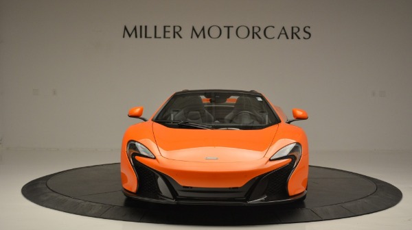 Used 2015 McLaren 650S Spider Convertible for sale Sold at Bugatti of Greenwich in Greenwich CT 06830 12