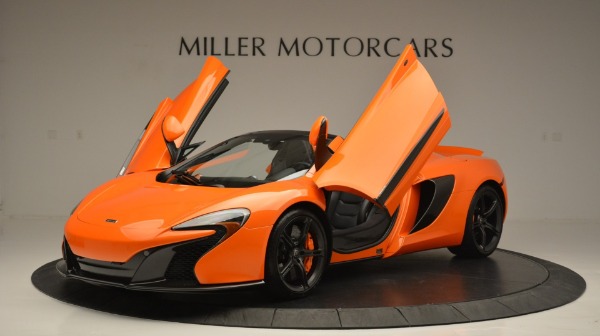 Used 2015 McLaren 650S Spider Convertible for sale Sold at Bugatti of Greenwich in Greenwich CT 06830 14