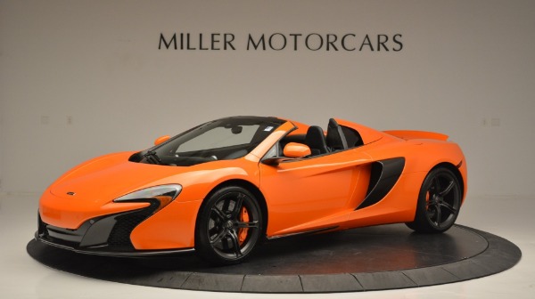 Used 2015 McLaren 650S Spider Convertible for sale Sold at Bugatti of Greenwich in Greenwich CT 06830 2
