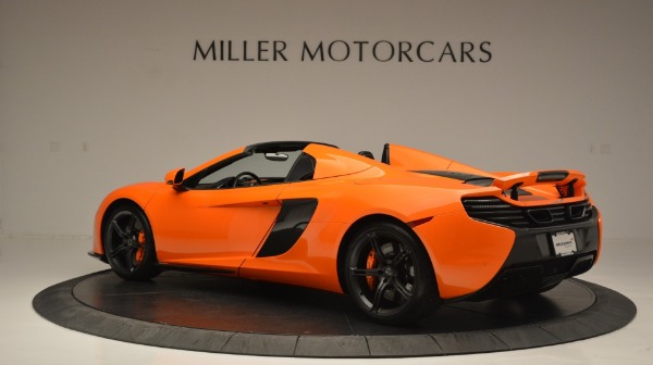 Used 2015 McLaren 650S Spider Convertible for sale Sold at Bugatti of Greenwich in Greenwich CT 06830 4