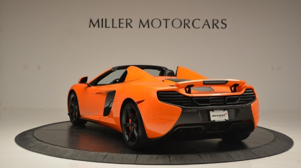 Used 2015 McLaren 650S Spider Convertible for sale Sold at Bugatti of Greenwich in Greenwich CT 06830 5