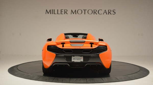 Used 2015 McLaren 650S Spider Convertible for sale Sold at Bugatti of Greenwich in Greenwich CT 06830 6