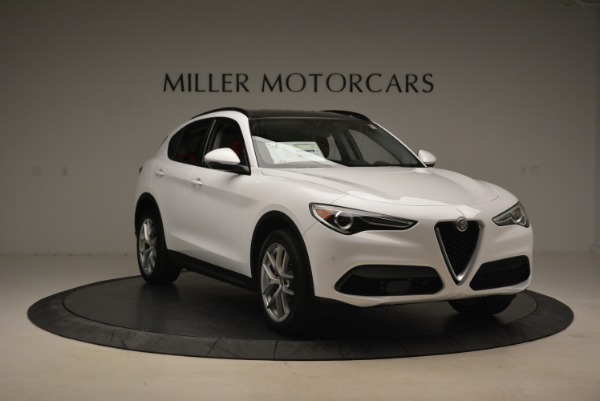 New 2018 Alfa Romeo Stelvio Ti Sport Q4 for sale Sold at Bugatti of Greenwich in Greenwich CT 06830 11