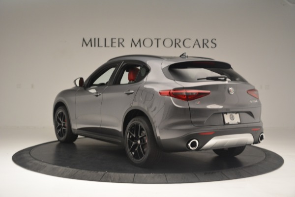 New 2018 Alfa Romeo Stelvio Ti Sport Q4 for sale Sold at Bugatti of Greenwich in Greenwich CT 06830 5