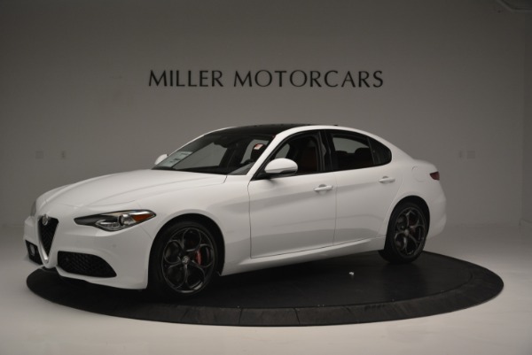 New 2018 Alfa Romeo Giulia Ti Sport Q4 for sale Sold at Bugatti of Greenwich in Greenwich CT 06830 2