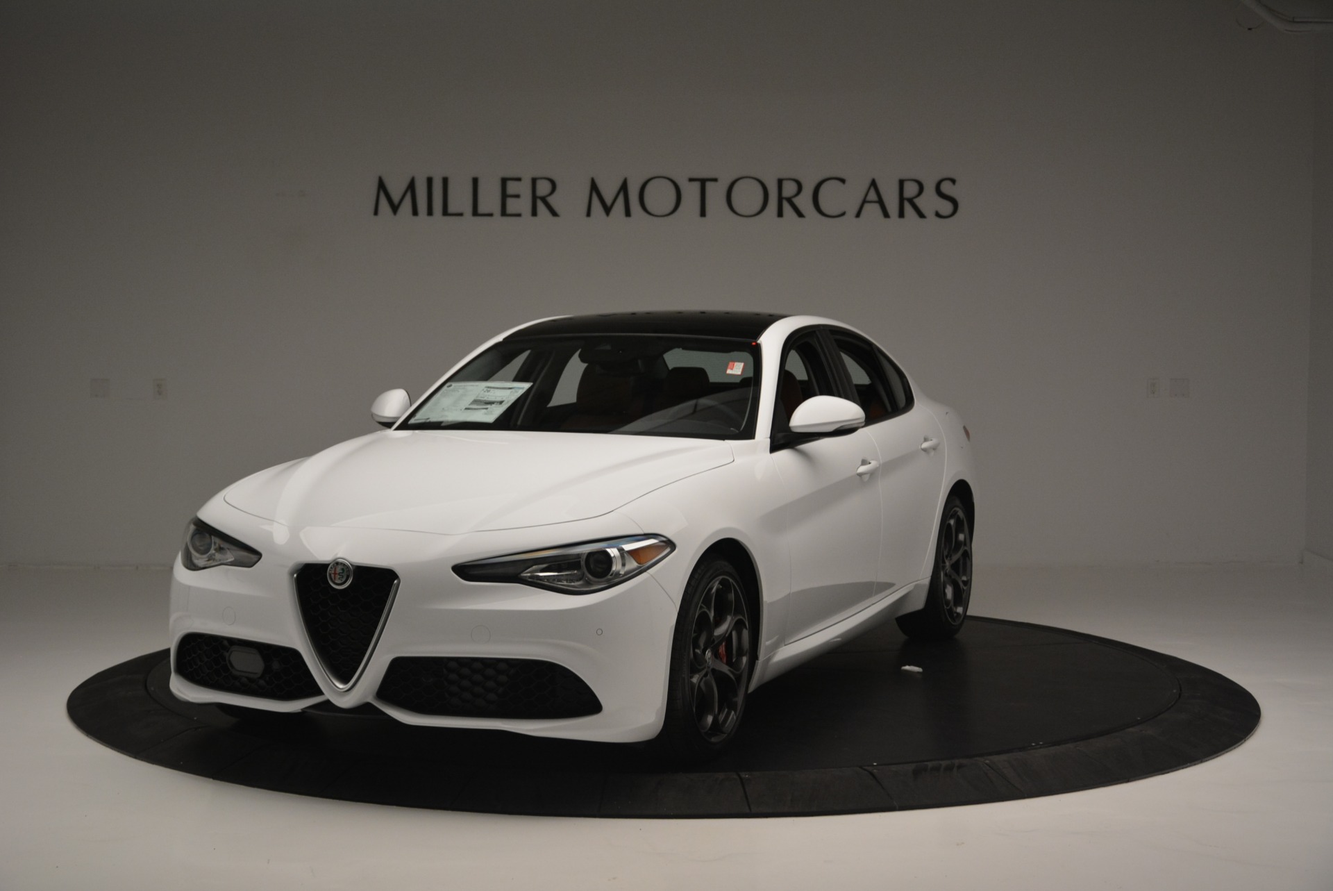 New 2018 Alfa Romeo Giulia Ti Sport Q4 for sale Sold at Bugatti of Greenwich in Greenwich CT 06830 1