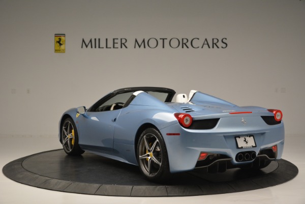 Used 2012 Ferrari 458 Spider for sale Sold at Bugatti of Greenwich in Greenwich CT 06830 5