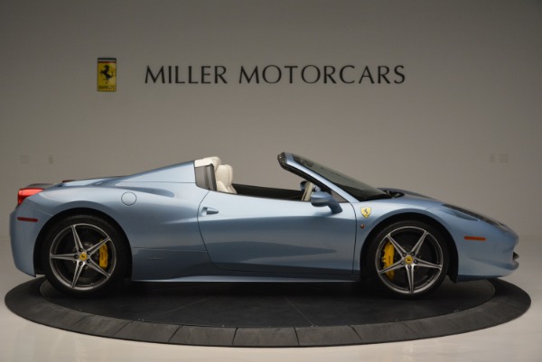 Used 2012 Ferrari 458 Spider for sale Sold at Bugatti of Greenwich in Greenwich CT 06830 9