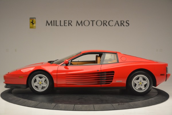 Used 1990 Ferrari Testarossa for sale Sold at Bugatti of Greenwich in Greenwich CT 06830 3