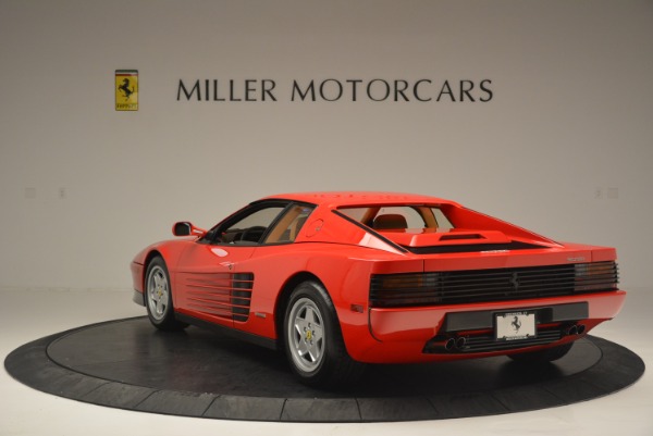Used 1990 Ferrari Testarossa for sale Sold at Bugatti of Greenwich in Greenwich CT 06830 5