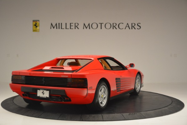 Used 1990 Ferrari Testarossa for sale Sold at Bugatti of Greenwich in Greenwich CT 06830 7