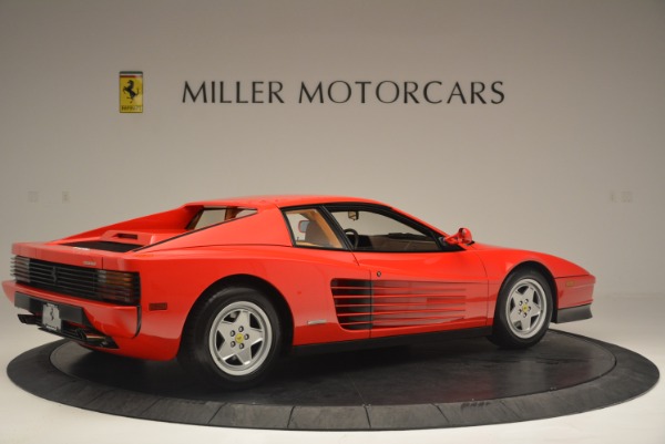 Used 1990 Ferrari Testarossa for sale Sold at Bugatti of Greenwich in Greenwich CT 06830 8