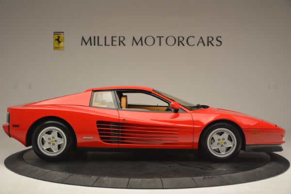 Used 1990 Ferrari Testarossa for sale Sold at Bugatti of Greenwich in Greenwich CT 06830 9