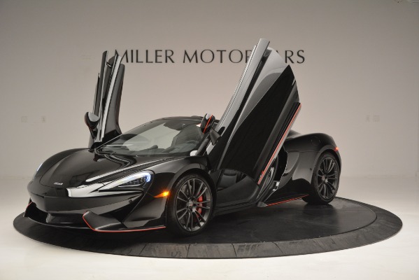 Used 2018 McLaren 570S Spider for sale Sold at Bugatti of Greenwich in Greenwich CT 06830 14