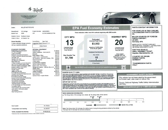 Used 2008 Aston Martin V8 Vantage Roadster for sale Sold at Bugatti of Greenwich in Greenwich CT 06830 22