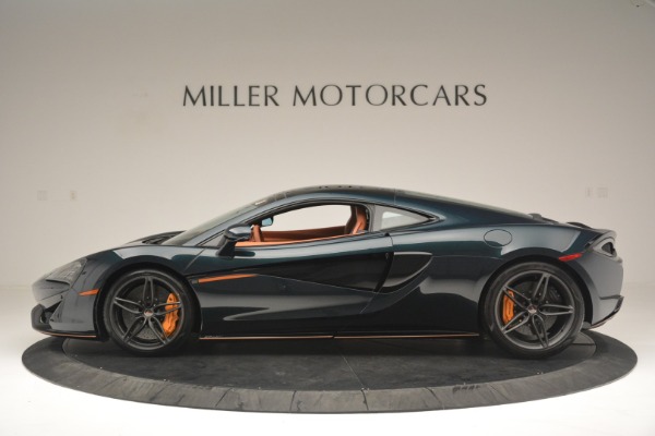 Used 2018 McLaren 570GT Coupe for sale Sold at Bugatti of Greenwich in Greenwich CT 06830 3