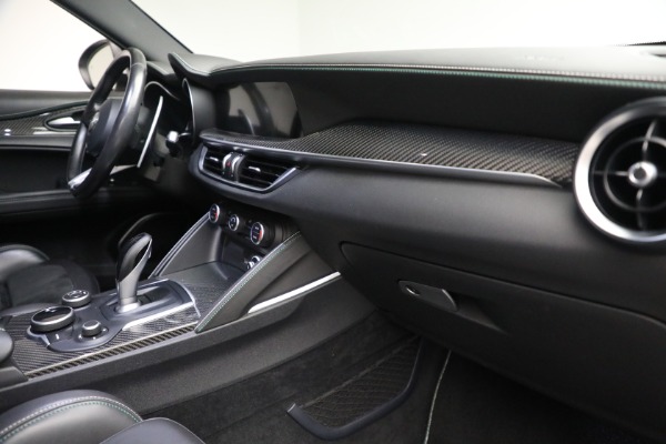 Used 2018 Alfa Romeo Stelvio Quadrifoglio Quadrifoglio for sale Sold at Bugatti of Greenwich in Greenwich CT 06830 23