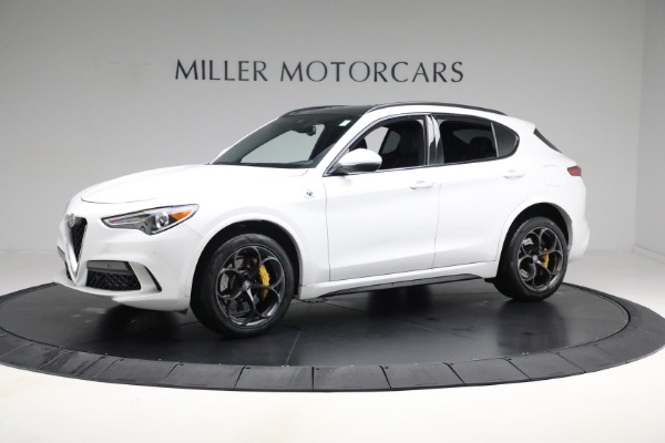 New 2018 Alfa Romeo Stelvio Quadrifoglio Quadrifoglio for sale Sold at Bugatti of Greenwich in Greenwich CT 06830 3