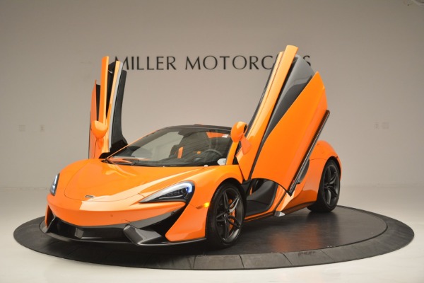New 2019 McLaren 570S Spider Convertible for sale Sold at Bugatti of Greenwich in Greenwich CT 06830 14