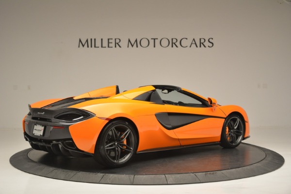 New 2019 McLaren 570S Spider Convertible for sale Sold at Bugatti of Greenwich in Greenwich CT 06830 8