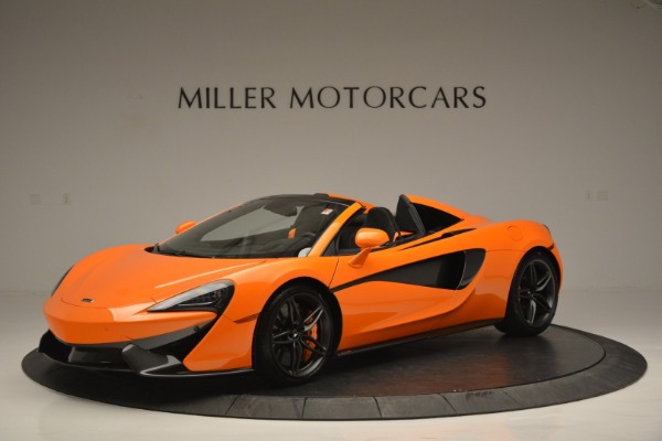 New 2019 McLaren 570S Spider Convertible for sale Sold at Bugatti of Greenwich in Greenwich CT 06830 1