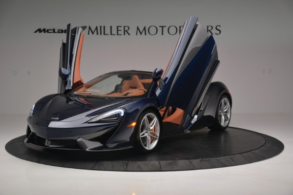 Used 2019 McLaren 570S Spider Convertible for sale Sold at Bugatti of Greenwich in Greenwich CT 06830 14