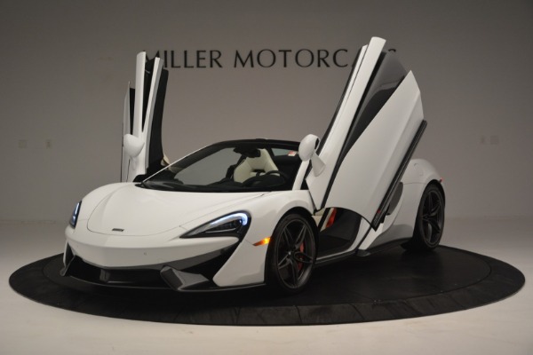 Used 2019 McLaren 570S Spider Convertible for sale Sold at Bugatti of Greenwich in Greenwich CT 06830 14