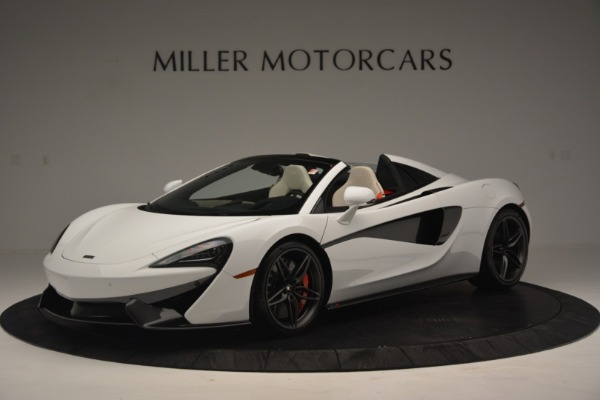 Used 2019 McLaren 570S Spider Convertible for sale Sold at Bugatti of Greenwich in Greenwich CT 06830 1