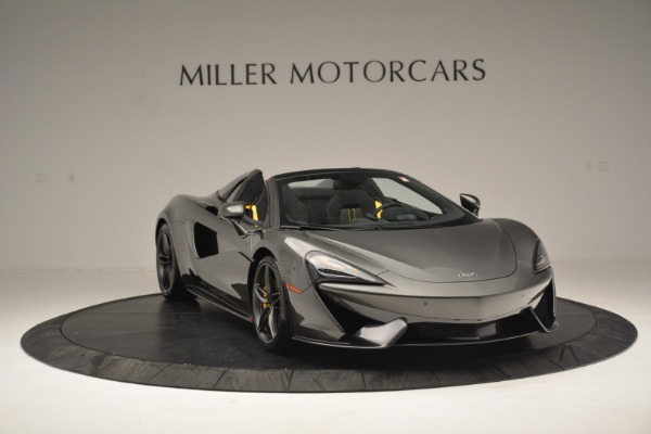 Used 2019 McLaren 570S Spider for sale Sold at Bugatti of Greenwich in Greenwich CT 06830 11