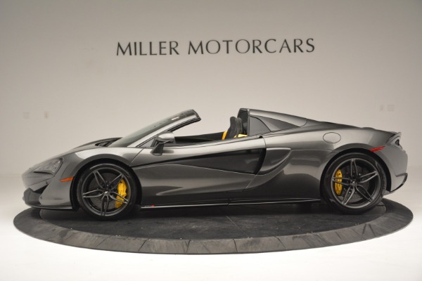 Used 2019 McLaren 570S Spider for sale Sold at Bugatti of Greenwich in Greenwich CT 06830 3