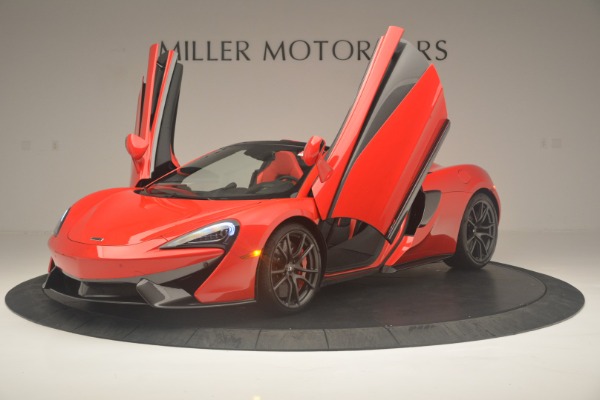 New 2019 McLaren 570S Spider Convertible for sale Sold at Bugatti of Greenwich in Greenwich CT 06830 14