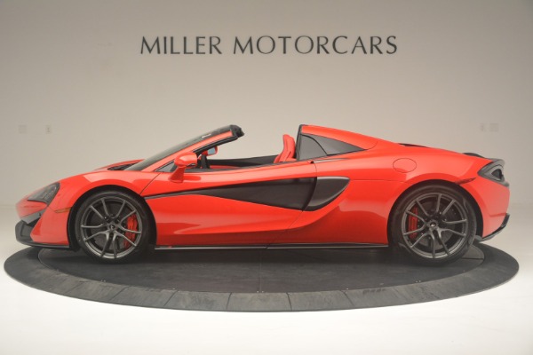 New 2019 McLaren 570S Spider Convertible for sale Sold at Bugatti of Greenwich in Greenwich CT 06830 3