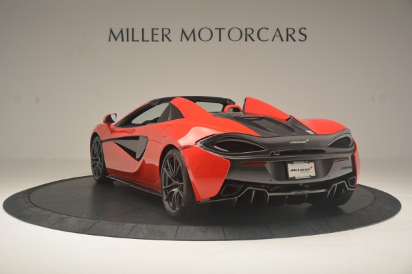 New 2019 McLaren 570S Spider Convertible for sale Sold at Bugatti of Greenwich in Greenwich CT 06830 5