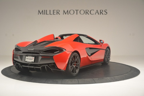 New 2019 McLaren 570S Spider Convertible for sale Sold at Bugatti of Greenwich in Greenwich CT 06830 7