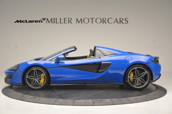 Used 2019 McLaren 570S Spider Convertible for sale $189,900 at Bugatti of Greenwich in Greenwich CT 06830 3
