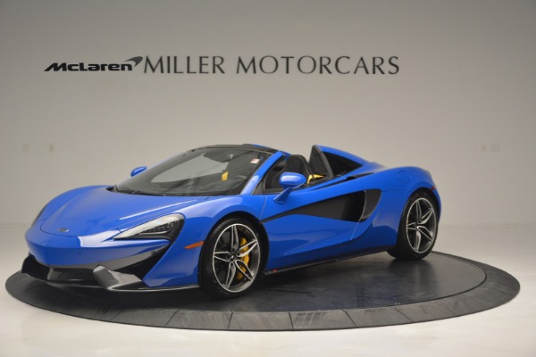 Used 2019 McLaren 570S Spider Convertible for sale $189,900 at Bugatti of Greenwich in Greenwich CT 06830 1