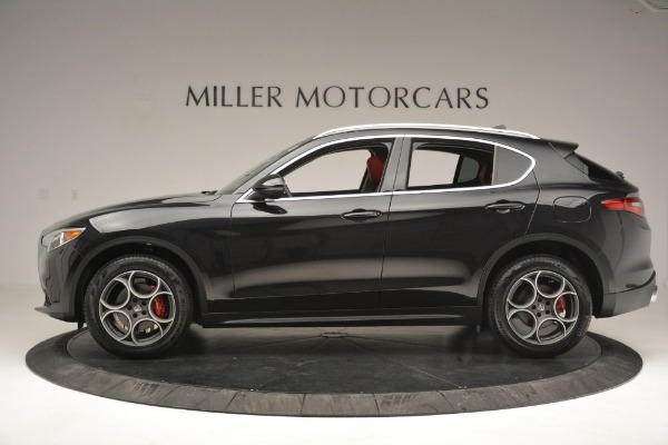 New 2019 Alfa Romeo Stelvio Q4 for sale Sold at Bugatti of Greenwich in Greenwich CT 06830 3