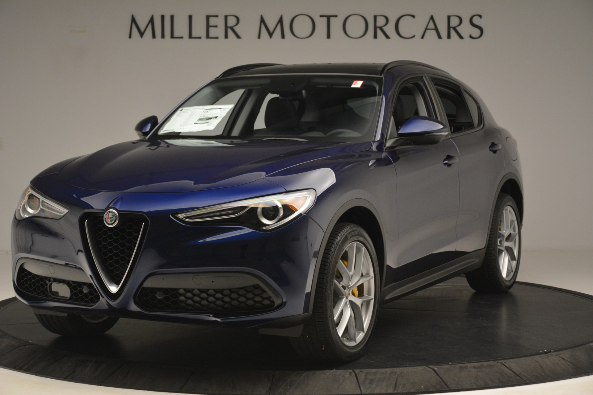 New 2019 Alfa Romeo Stelvio SPORT AWD for sale Sold at Bugatti of Greenwich in Greenwich CT 06830 1