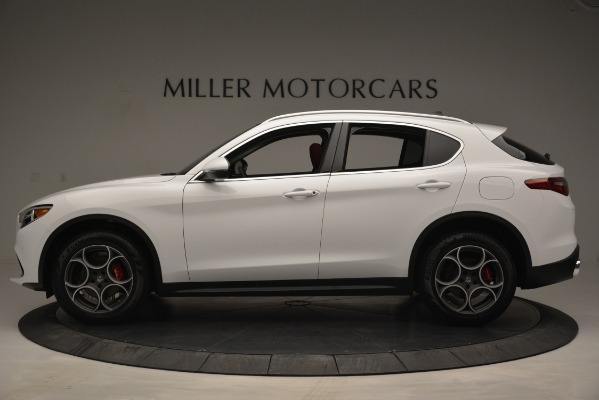 New 2019 Alfa Romeo Stelvio Q4 for sale Sold at Bugatti of Greenwich in Greenwich CT 06830 3