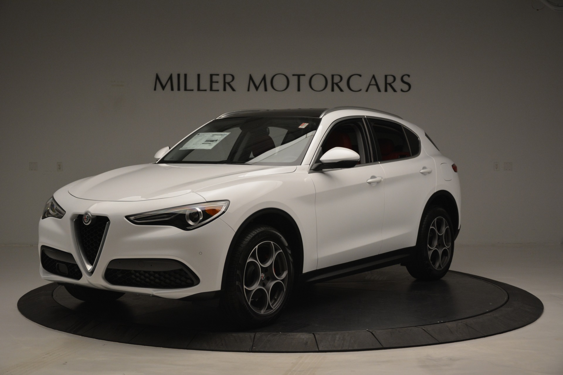 New 2019 Alfa Romeo Stelvio Q4 for sale Sold at Bugatti of Greenwich in Greenwich CT 06830 1