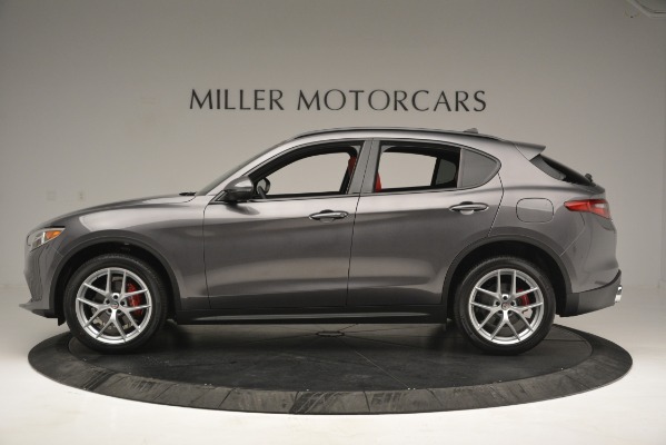 New 2019 Alfa Romeo Stelvio Sport Q4 for sale Sold at Bugatti of Greenwich in Greenwich CT 06830 3