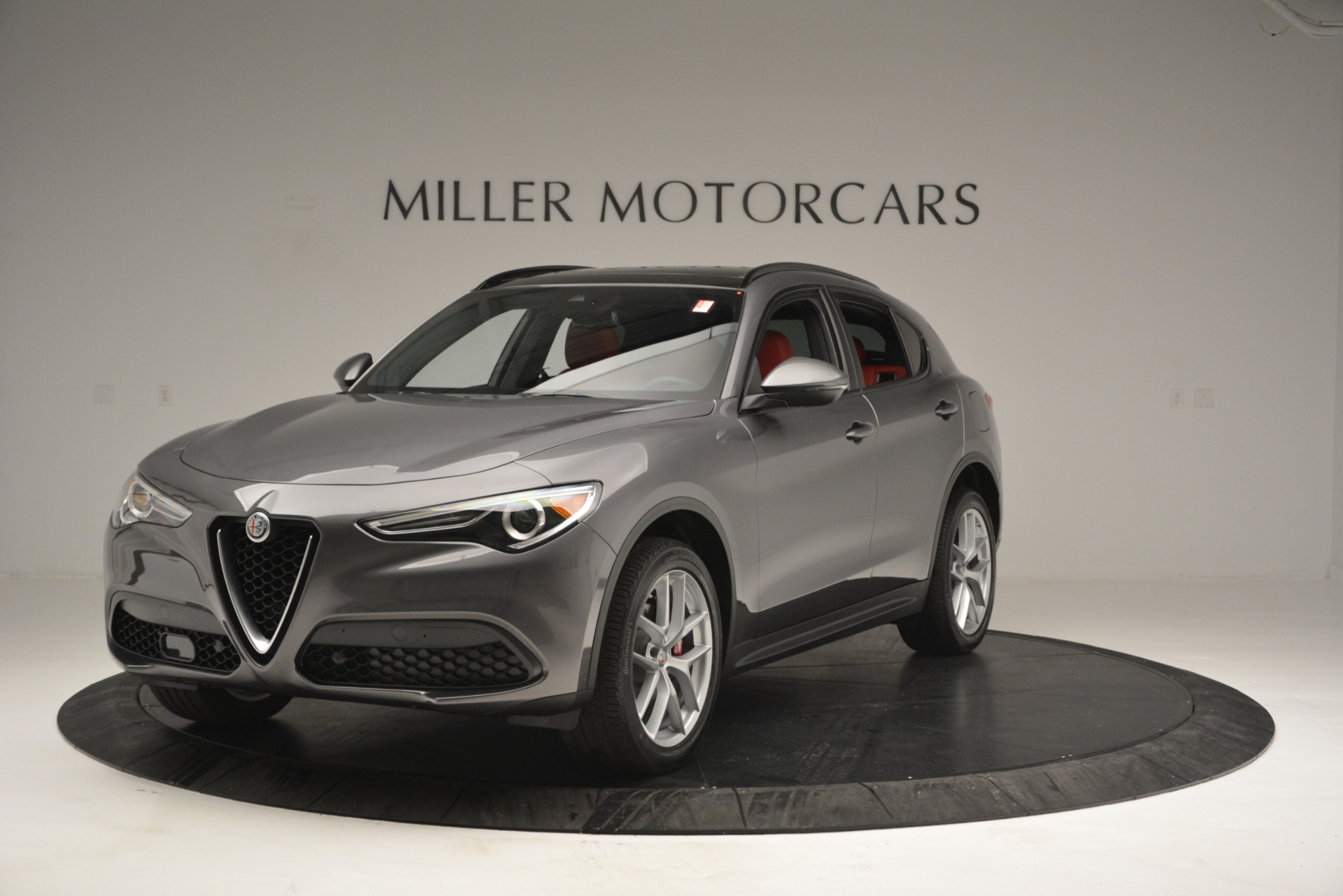 New 2019 Alfa Romeo Stelvio Sport Q4 for sale Sold at Bugatti of Greenwich in Greenwich CT 06830 1