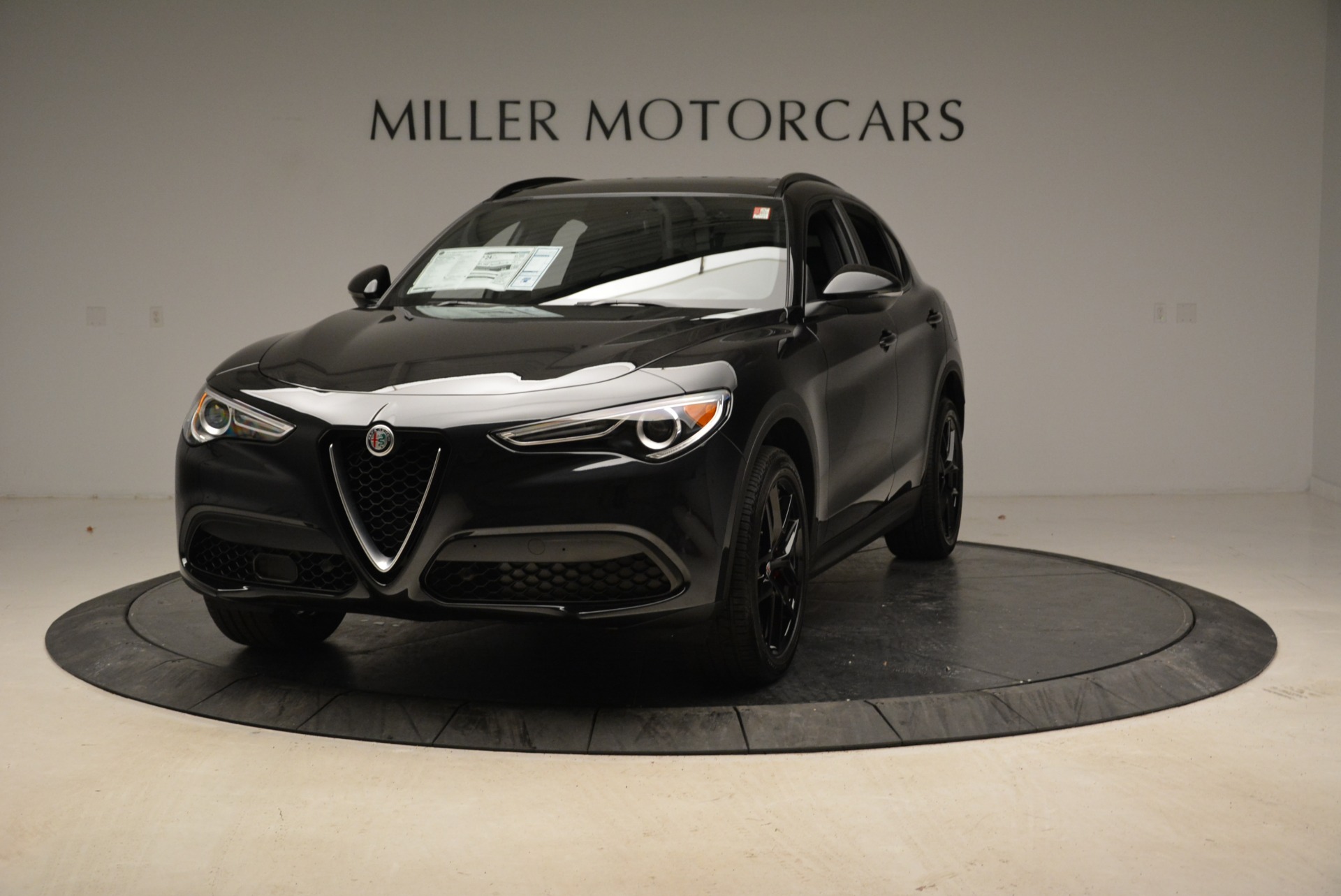 New 2019 Alfa Romeo Stelvio Sport Q4 for sale Sold at Bugatti of Greenwich in Greenwich CT 06830 1